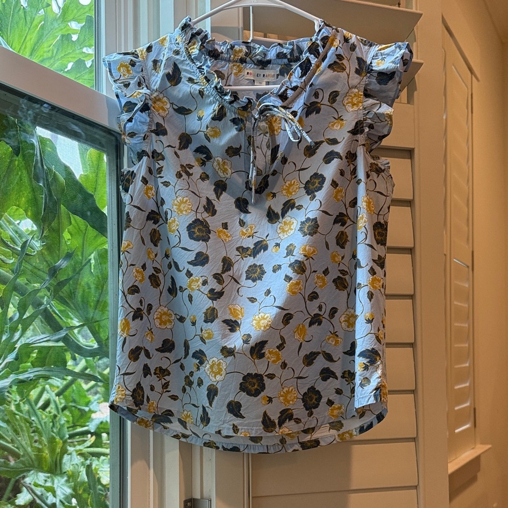 ROLLER RABBIT Evandra Floral Steffie Top